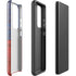 Haiti Flag Dark Wood Galaxy S21 Ultra 5G Pro Case